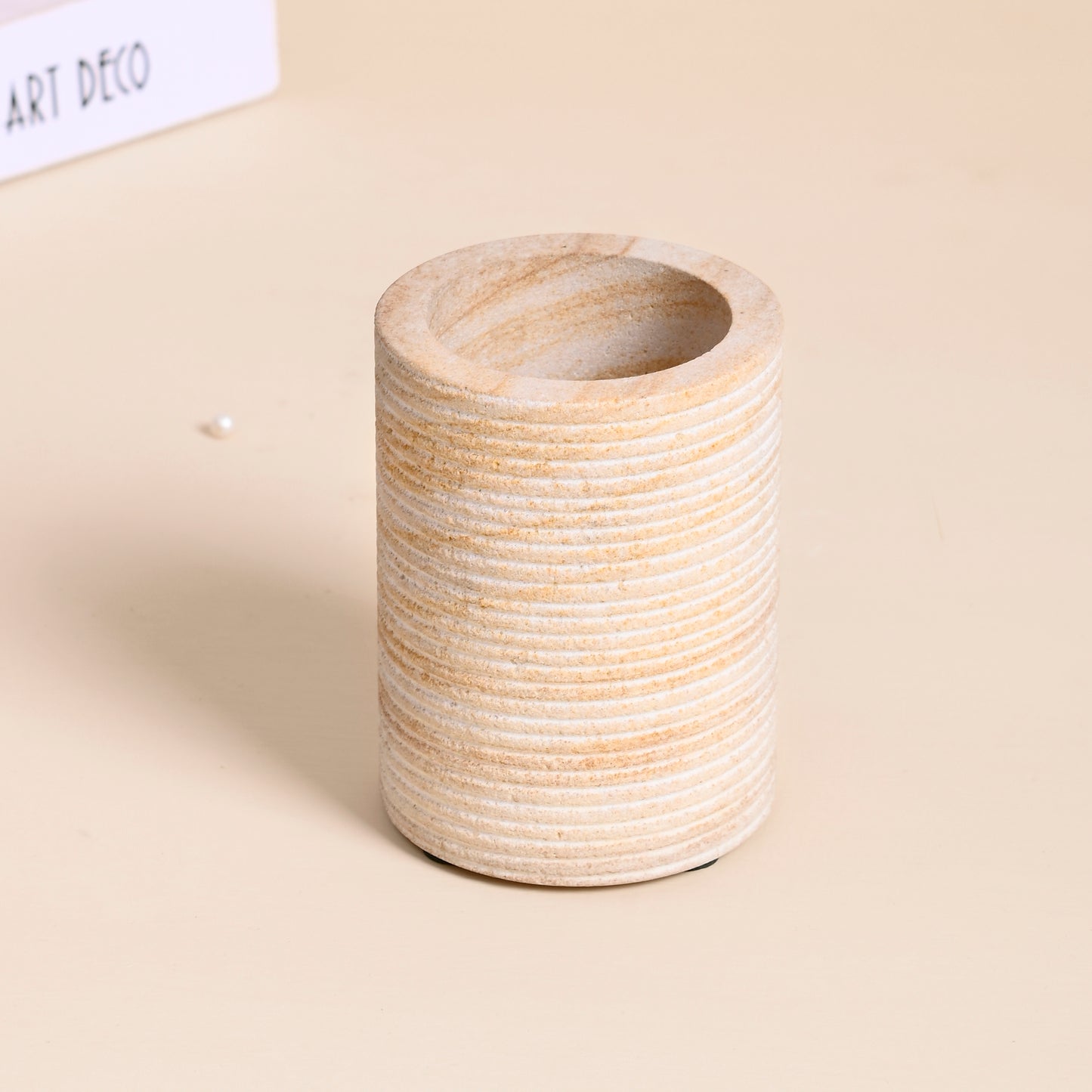 Wooden Toothbrush Holder Tumbler Holder Multipurpose Storage Holder Stand For Bathroom Luxury Gift Accessory for Home Bathroom Organiser