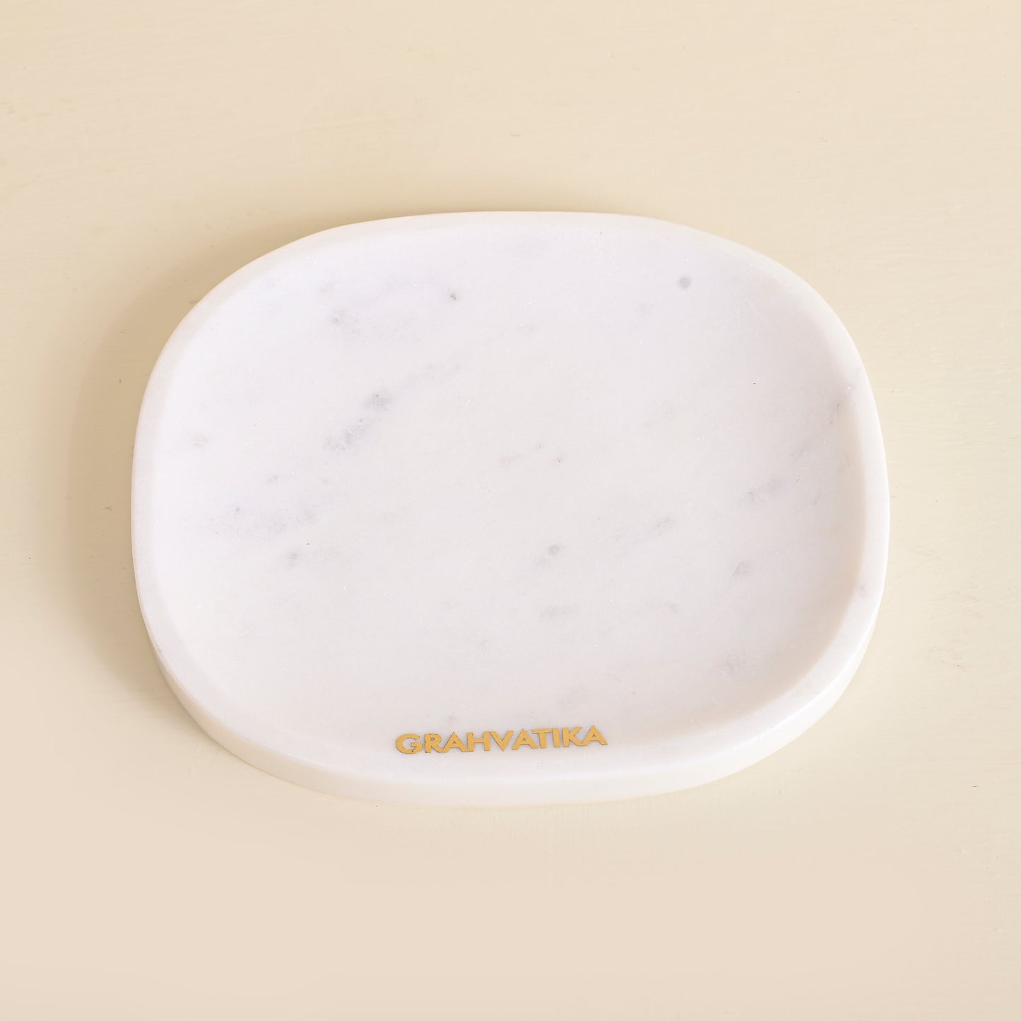 White Marble Tray For Bathroom Kitchen Serving Tray Decorative Tray